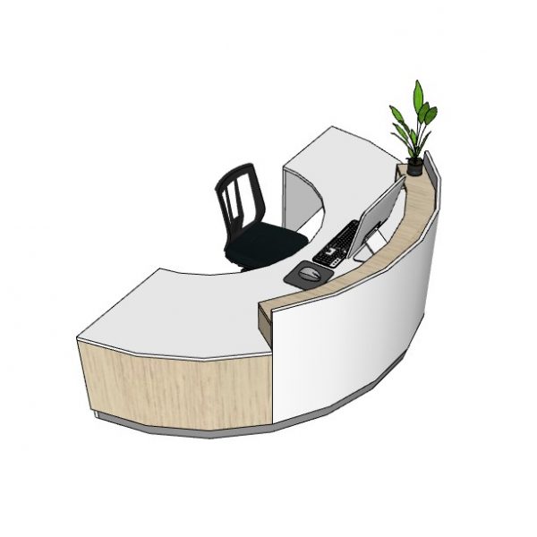 Medical Reception Desk 2 - 1