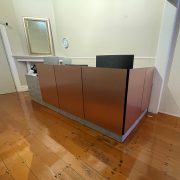 Mink - Reception Desk - Installed