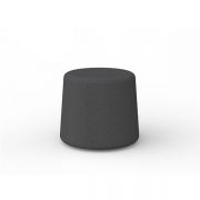 Otto Charcoal breakout ottoman