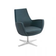 Paris-4-Point-Swivel-Chair-Chrome