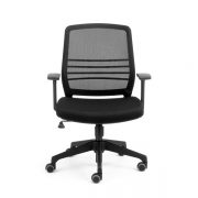 cobi-mesh-black-meeting-chair-front