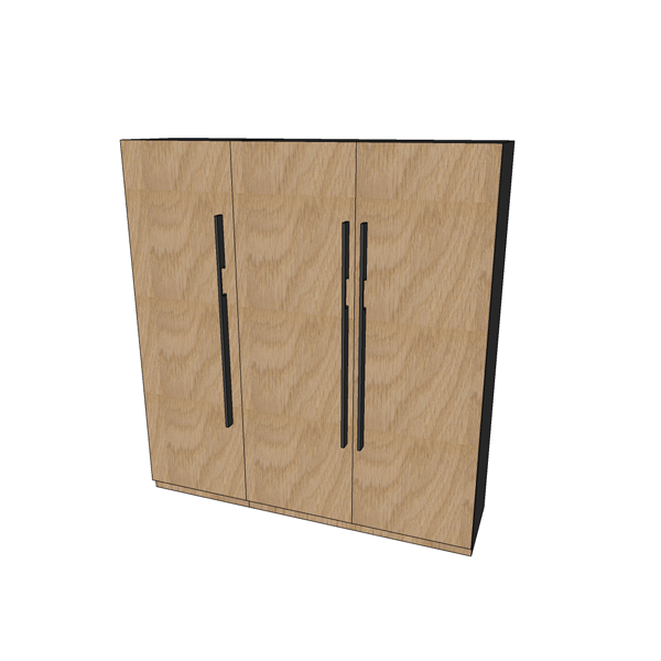 Custom Plywood Cupboard Robyn Skeates Office Interiors NZ