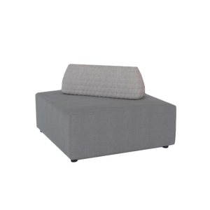 Conexion-Cube-Large-Ottoman-in-Granite-Grey-Fabric-and-weighted-Dove-Grey-cushion