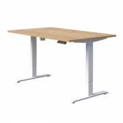 Duo_II_Electric_Desk_Oak_White