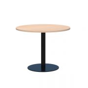 classic-round-table-with-disc-base-in-black-refined-oak-top