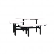 Summit II Electric 120° Rotor 3 Pod Desk