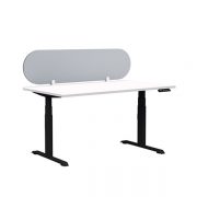 Arc-acoustic-desk-screen-bottom-mounted-in-light-grey
