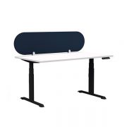 Arc-acoustic-desk-screen-bottom-mounted-in-navy