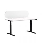 Arc-acoustic-desk-screen-bottom-mounted-in-white
