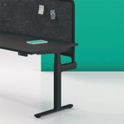 ovation-single-electric-desk-rounded-legs-and-base-with-soft-wiring-in-black-detail-view-with-screen