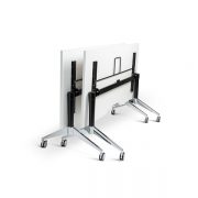 Gravitate Flip Table folded with white top