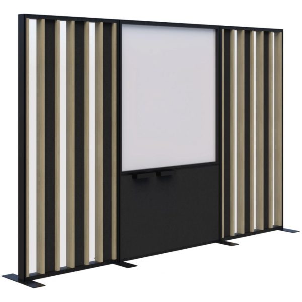 Freestanding Acoustic White Board Wall