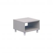Modella II Box Coffee Table silver strata