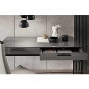 Novecento 2Drawer Desk Silverwood 2