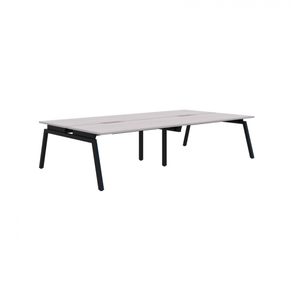 Balance Angle 4 Pod Back-to-Back Desk 4