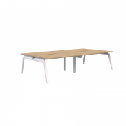 Balance Angle 4 Pod Back-to-Back Desk 6
