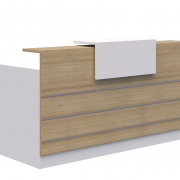 Euro ll Oak and white