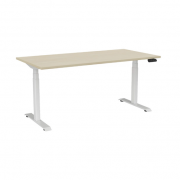 Haven single sided desk maple